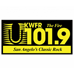 KWFR 101.9 The Fire! logo