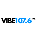 VIBE 107.6 FM logo