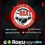 106.9 The Heat Wfla logo