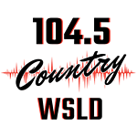 WSLD Country 104.5 FM logo