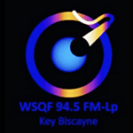 WSQF 94.5 FM Blink Radio Key Biscayne logo