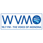 WVMO-LP 98.7 FM The Voice of Monona logo
