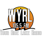 WYRL-LP 105.5 FM Your Rice Lake Radio logo