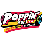 Poppin' 90.3 FM logo