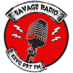 KSVG Savage Radio 89.7 FM logo