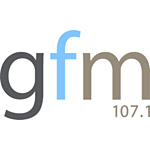 Glastonbury GFM 107.1fm logo