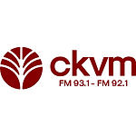 CKVM 93.1 & 92.1 FM logo