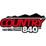 Country 100 Mile House 840 logo