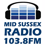 Mid Sussex Radio 103.8 FM logo