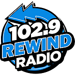 CHDR 102.9 Rewind Radio logo