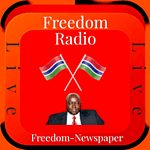 Freedom Radio Gambia logo