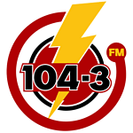 104.3 BOOM FM logo