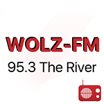 WOLZ 95.3 The River logo