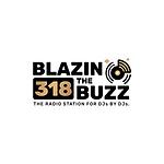 KQBE BLAZIN 318 THE BUZZ logo
