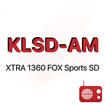 KLSD-AM XTRA 1360 FOX Sports SD logo