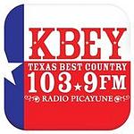 KBEY Country 103.9 FM Radio Picayune logo