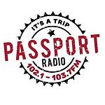 WKYL Passport Radio 103-7 & 102-1 logo