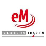 Radio eM 107.6 FM logo