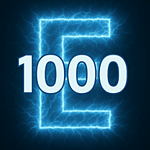 1000 E logo