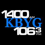 KBYG 106.3 Rewind FM logo