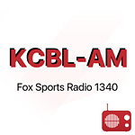 KCBL-AM Fox Sports Radio 1340 logo