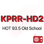 KPRR-HD2 HOT 93.5 Old School logo