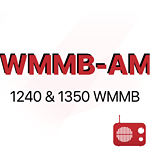 WMMV News/Talk WMMB 1240/1350 logo