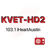 KVET-HD2 103.1 iHeartAustin logo