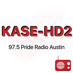 KASE-HD2 97.5 Pride Radio Austin logo