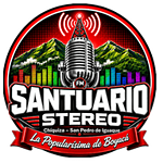 Santuario Estereo 98.6 FM logo
