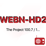 WEBN-HD2 The Project 100.7 / 106.3 logo