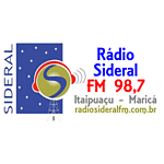 Rádio Sideral 98.7 FM logo
