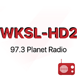 WKSL-HD2 97.3 Planet Radio logo