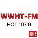 WWHT Hot 107.9 fm logo