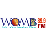 WOMB 89.9 logo