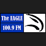 CKUV The Eagle 100.9 FM logo