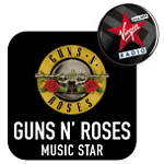 Virgin Radio Guns N Roses logo