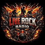 LIVEROCKRADIO logo