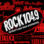 Rock 104.9 Detroit logo