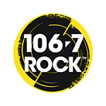 CJRX 106.7 Rock FM logo