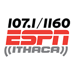 WPIE ESPN Ithaca 1160 - 107.1 logo