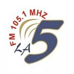 La Cinco 105.1 FM logo