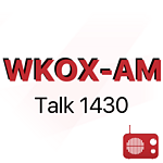 WKOX Talk 1430 logo