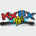 KXBX Your Music Your Station 98.3 FM logo