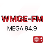 WMGE Mega 94.9 logo