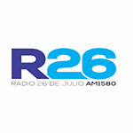 Radio 26 De Julio logo