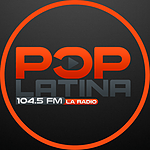 POP Latina 104.5 logo