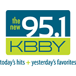 KBBY B95.1 FM logo
