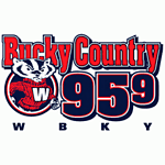 WBKY Bucky Country 95.9 & 99.5 logo