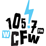 WCFW 105.7 CFW logo